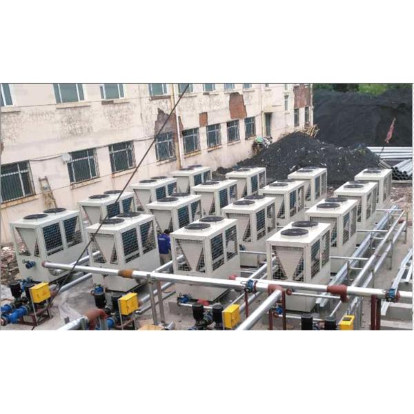 На открытом воздухе нагреватель воды 38KW теплового насоса источника воздуха R410a коммерчески