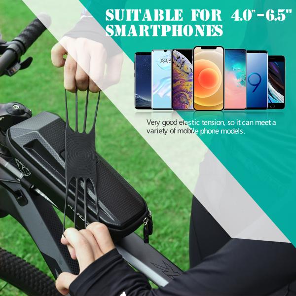 Accesorios de la bici y del ciclo de KOOTU, certificación impermeable del CE del bolso del tubo del top de la bicicleta