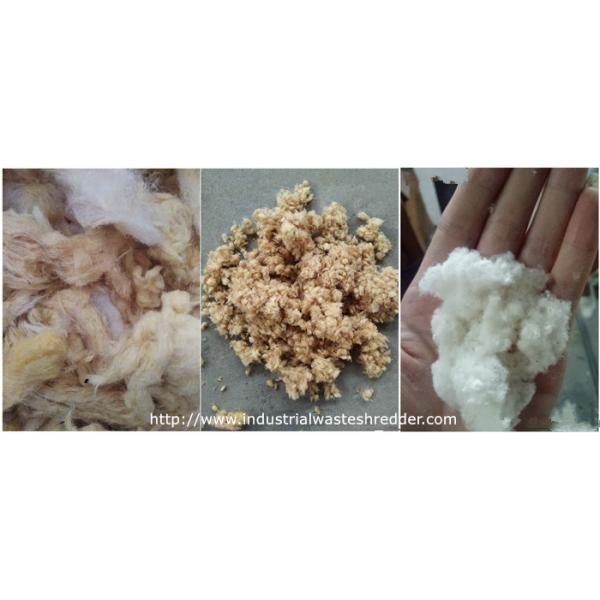 Резец волокна одеяла кремнекислого алюминия Шреддинг машины пены полиуретана минеральный