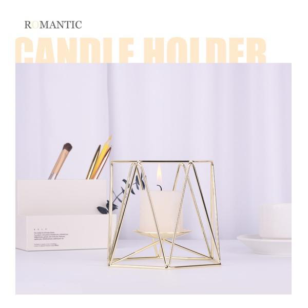 Hot Sale The New Candle Holder Luxury Wedding Candle Holder Stand  Metal Candlestick