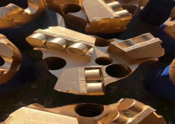Bocados côncavos de Wing Drag Water Well Drill da lâmina de 78MM PDC três