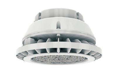 IP65 Cree Outdoor LED Canopy Lights / 70W 80W Round LED Canopy Light