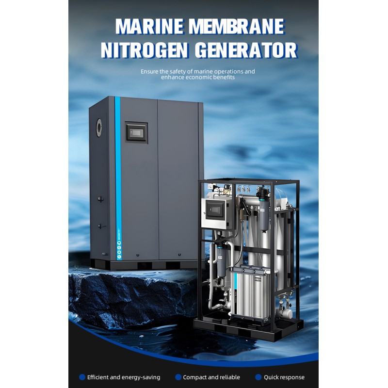 High Capacity Marine Membrane Nitrogen Generator for Shipboard Cargo Hold Inert Gas Supply