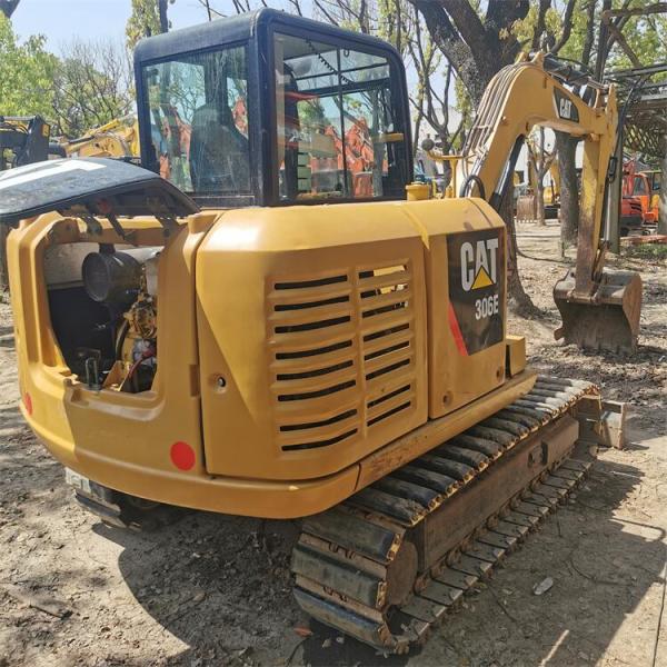 6 ton mini caterpillar cat 306E excavator made in Japan with 0.4 m3 bucket capacity