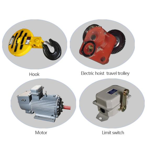 5 - Электрическая лебедка веревочки провода 32 тонн с пользой крана моста/портала/кливера дистанционного управления