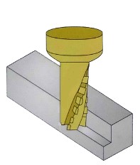 Cnc PVC профиля автомата для резки CNC 4 осей машина алюминиевого сверля и выстукивая