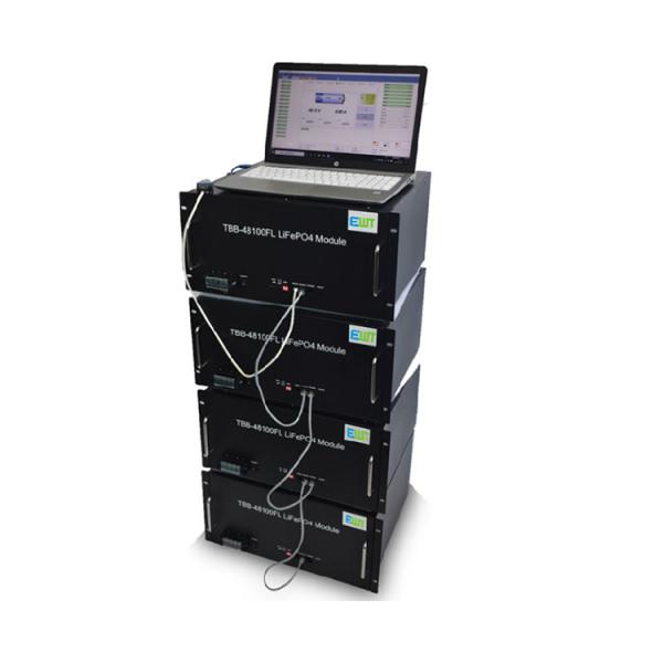 Bateria recarregável de íons de lítio fosfato 48V 100Ah Armazenamento de energia Bateria Lifepo4