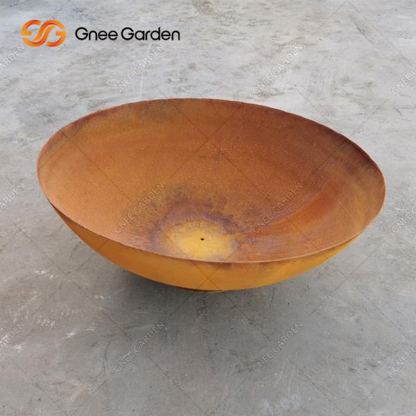 Brazier Backyard Patio Firepit Wood Burning Garden Corten Steel Outdoor Fire Pit
