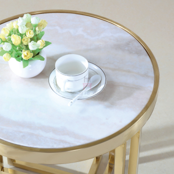 Д50 * мебель гостиницы журнального стола нержавеющей стали верхней части мрамора см Х55 современная