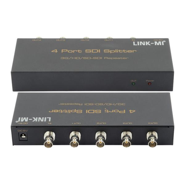 3G SDI Video HDMI Switch HD SDI Repeater SD SDI 1x4 Splitter