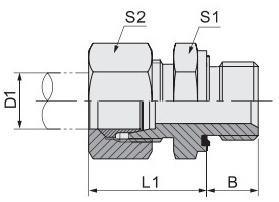 Метрическая нить с уплотнительной пломбой 1 см-Wd 1dm-Wd 1cm-Wd/Rn 1dm-Wd/Rn
