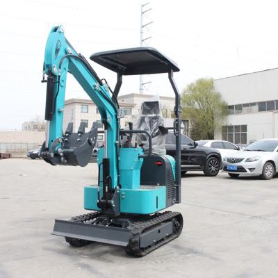 Produtor da China Venda de mini-excavadora azul de 1,5 toneladas com EPA CE