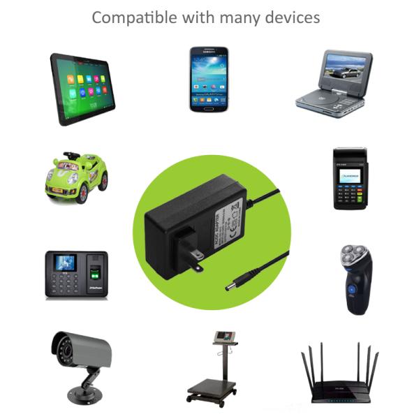 Переходник 12v водителя СИД штепсельной вилки AU Великобритании США автоматизация 1,5 AMP промышленная