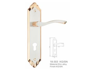 Forma chave personalizada resistente de Corrison do puxador da porta liga de zinco durável longo
