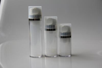120ml Empty White PP Plastic Spray Bottles Toner Alcohol Airless Pump Bottles With Cap