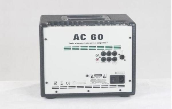 Acoustic Guitar Amplifier 60W AER Compact60 Style Acoustic Guitar Amp 60W 8+Tweeter