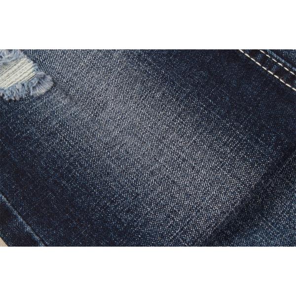 ткань джинсовой ткани Слуб перекрестной штриховки 10.5Оз с цветом черноты чывства руки простирания мягким