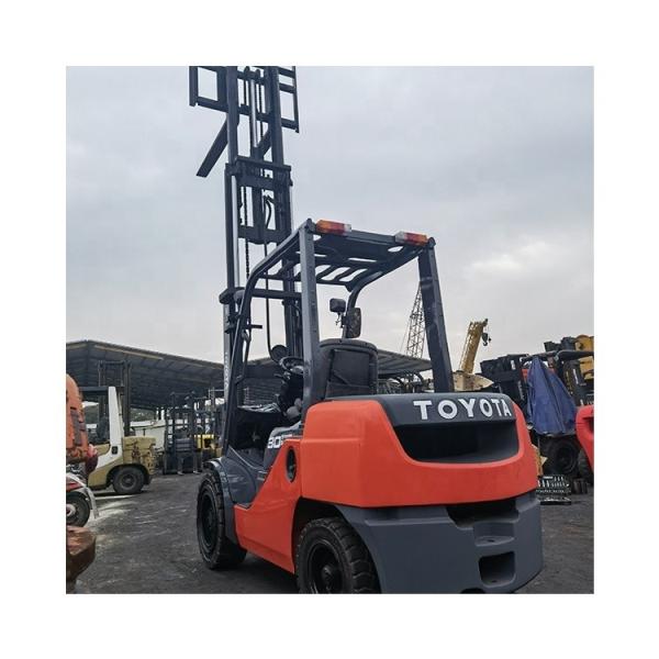 Manufacture 3.5 Ton Diesel Forklift with Semi Lifter Pallet Truck and Routine Fork Width