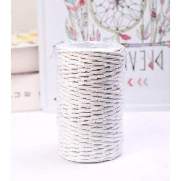 Железная проволока 2 мм бумажная веревка эко DIY Скрученная бумажная веревка биоразлагаемая
