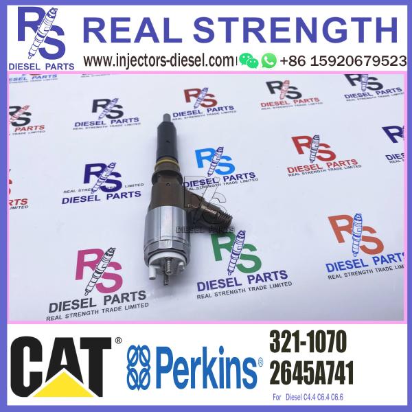 Injetor de combustível novo 2645A741 321-1070 para o motor diesel C4.4 C6.4 C6.6