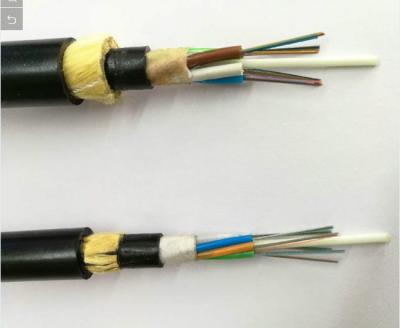2 - 144 Core ADSS Cable Single Mode All Dielectric Self Supporting Cable For Aerial / Duct