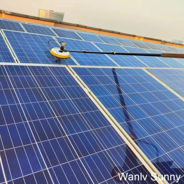 Customized Solar Panel Cleaning Tool for Washing and Protection in Photovoltaic Farms