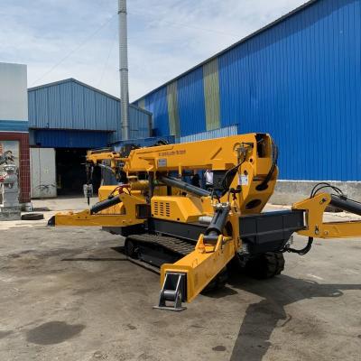 Máquina de elevação de guindastes de aranha personalizada 3000kg Capacidade para operações eficientes