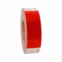 Aggressive Pressure Sensitive Adhesive DOT C2 Reflective Radium Tape for Vehicles