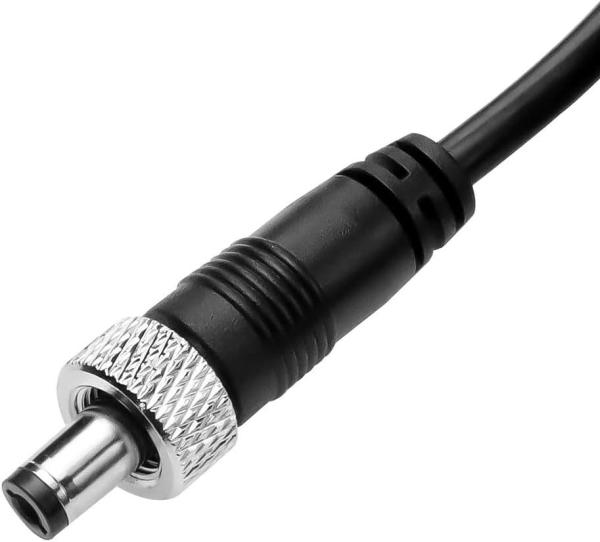 Alvin's Global 12V 3A Power Adapter Right Angle Locking DC for Atomos BMD