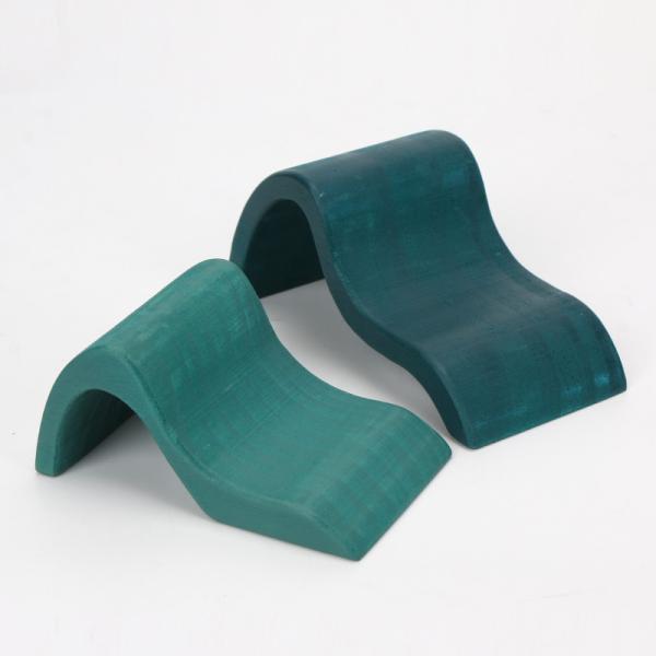 Blocs constitutifs en bois Toy Creative Educational d'arc-en-ciel de Brown 18cm