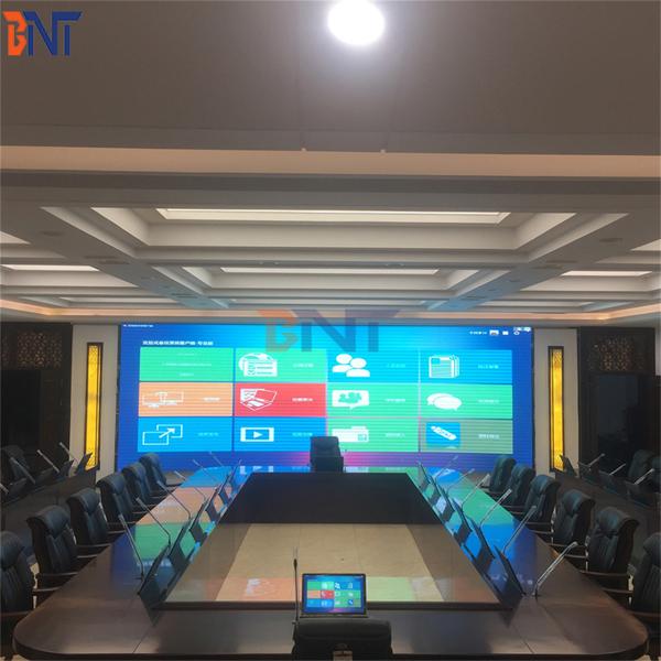 BNT 17 3 Retractable Touch Screen Hidden in Meeting Table Flip up LCD Monitor Lift