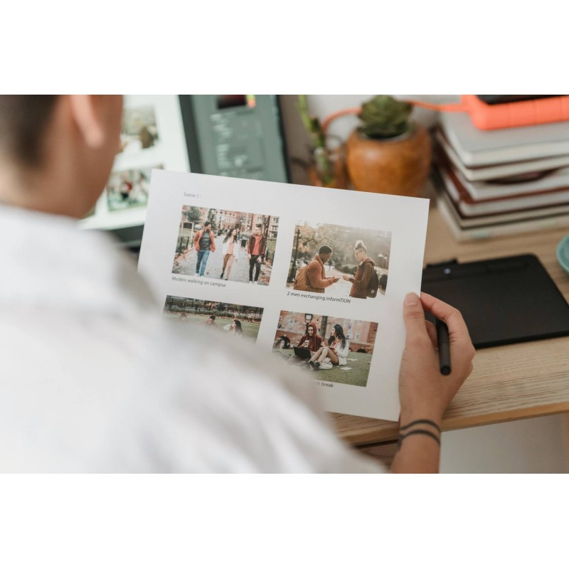 180g A4 A3 Double Sided Inkjet Paper High Density Waterproof Inkjet Photo Paper