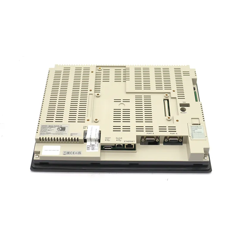 Omron HMI Touch Screen NS10 TV01B V2 10.4 inch TFT LCD 640 by 480 VGA resolution 256 colors Ethernet USB RS232C IP65 protection