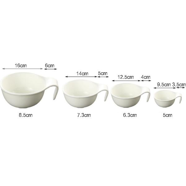 Multi Purpose Savall Minimalist Salad Porcelain Bowl With Handle