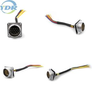 Le bâti de panneau de 16 noyaux câble le connecteur imperméable de prise de PLT de colle