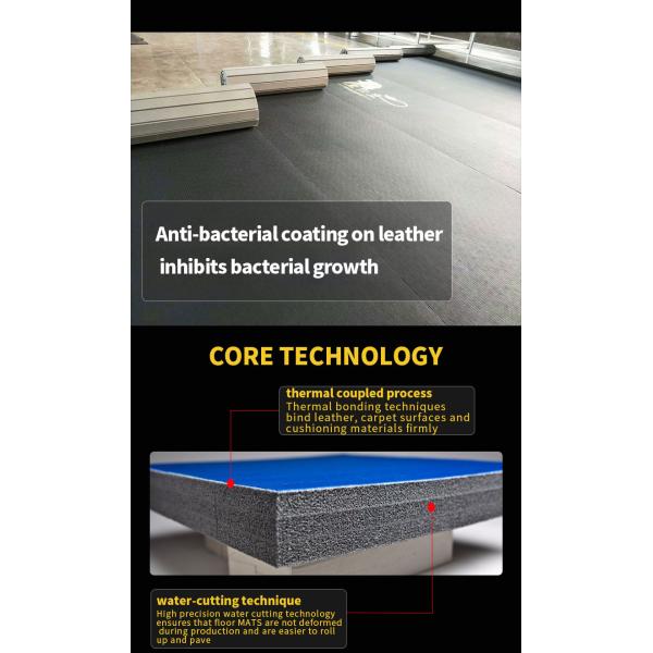 OEM ODM Roll Out BJJ Mats Martial Arts Wrestling MMA Mats