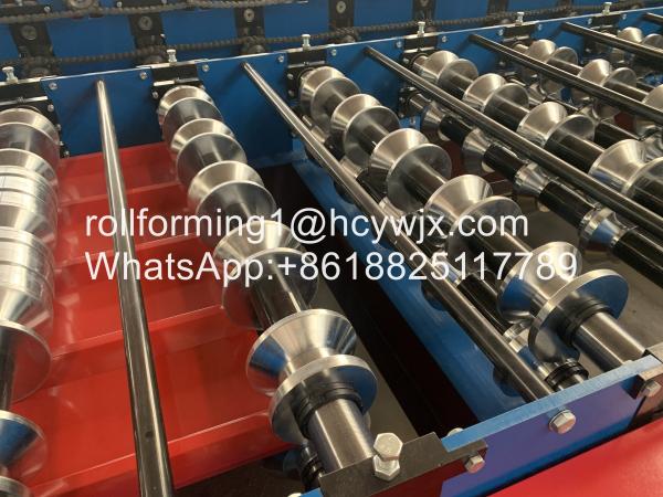 Rolo do telhado do metal de 18 fileiras que forma a precisão da máquina Cr12 1.00mm