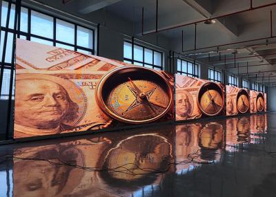 Tela de exposição conduzida alugado para anunciar o brilho alto do concerto interno do casamento