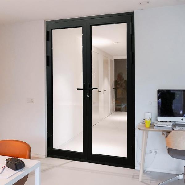 Aluminum Screen French Aluminum Doors Patio Doors Bi-Fold Barn Glass Folding Sliding Doors