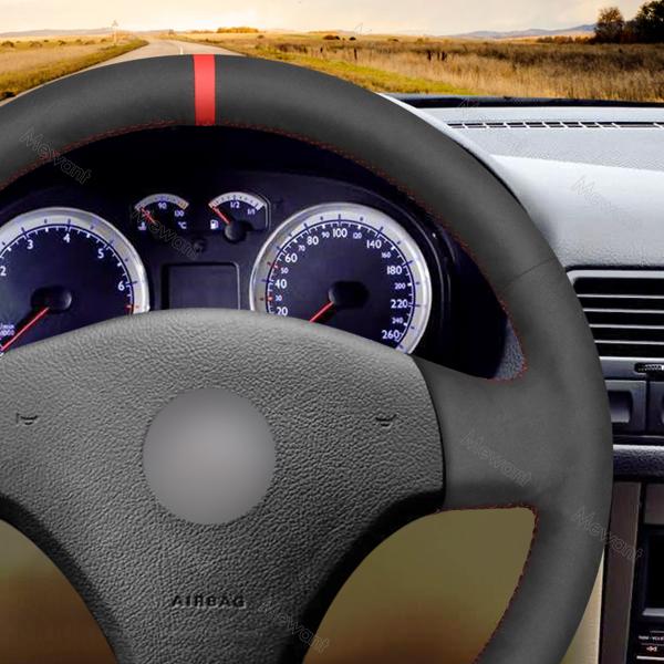 Glossy Red Carbo Fiber Design Style Steering Wheel Cover Wrap for Honda Civic 11 2022