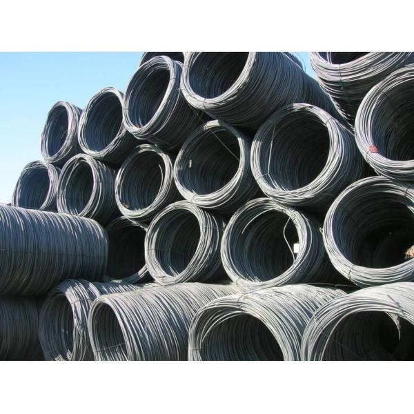 High Strength Deformed Steel Bar , Iron Steel Wire Rod Coils Stiffness