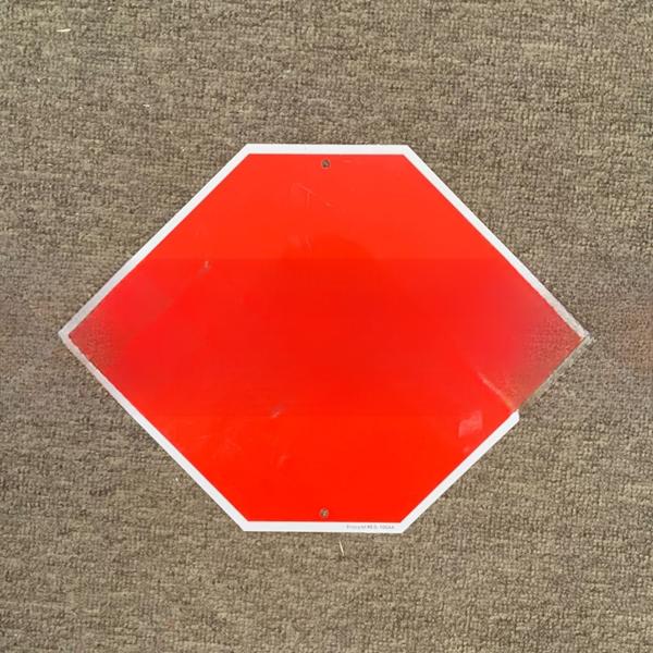 Traffic Signs Reflective Warning Sign Stop Signboard 30*30cm Aluminum for Road Safety