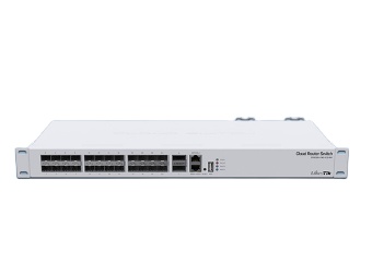 Remarkably Fast and Stable Fiber Connection 24-Port Network Switch with 40 Gbps QSFP Ports