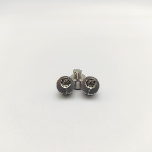 六角穴付き偏心ねじ - グレード12.9鋼 - ±1.5～3.0mmオフセット - 機械アライメント - ダクロメットコーティング