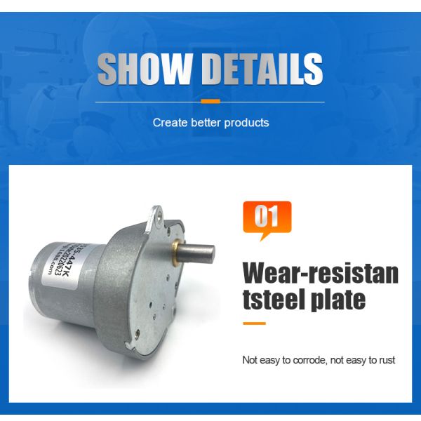 Futeng Factory Customized 3v 5v 6v 12v Mini Pear Shape Gear Motor 48mm Plastic Flat Gear Bldc Motors for Drill