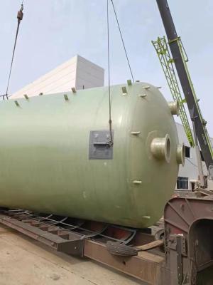 Frp Filament Winding Sulphuric Acid Storage Tank High Strength Watertight 2100 Gallon