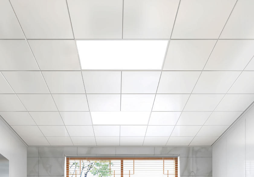 Vinyl Cover Film For Plaster Ceiling Tiles Embossed Opaque Surface Treatment