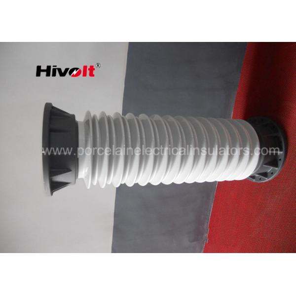 132kV aislador hueco compuesto, alto voltaje sólido del aislador de la base