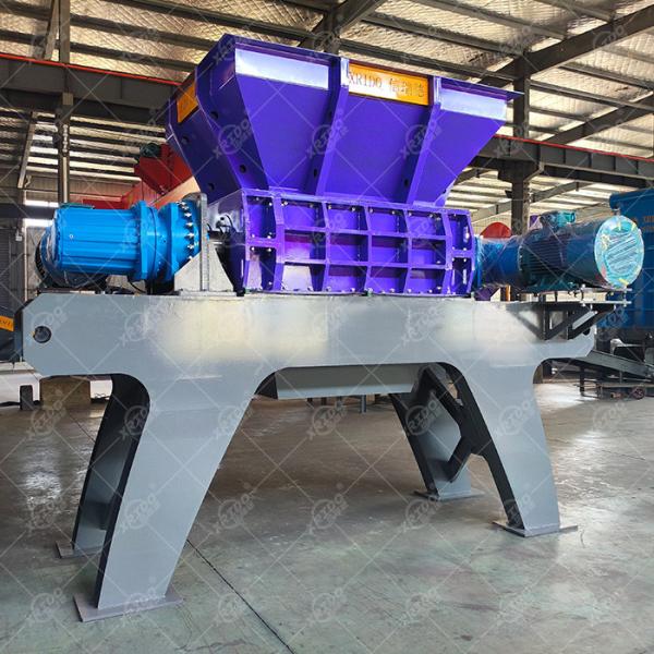 Car Bumper Shredder Industrial Double Shaft Shredder Waste Wood Plastic Double Shaft Shredder Machine Metal Crusher Machine