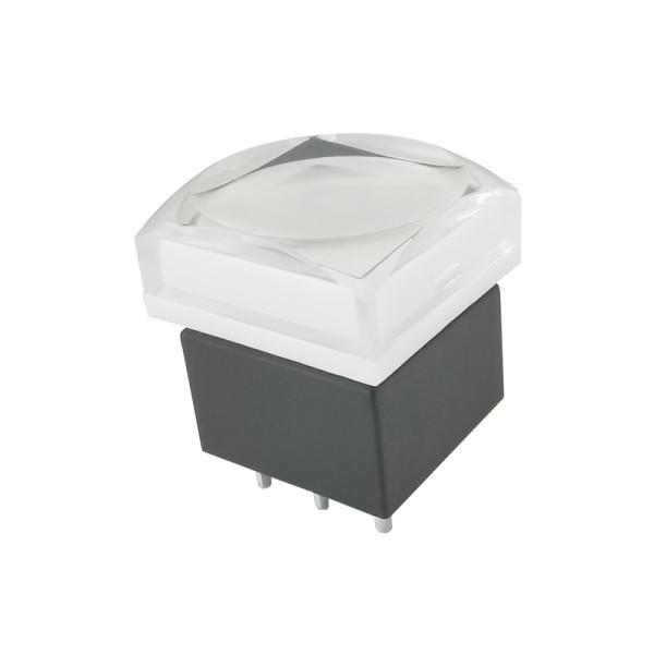 17x17mm SPDT DPDTの瞬時の照らされた押しボタンスイッチ